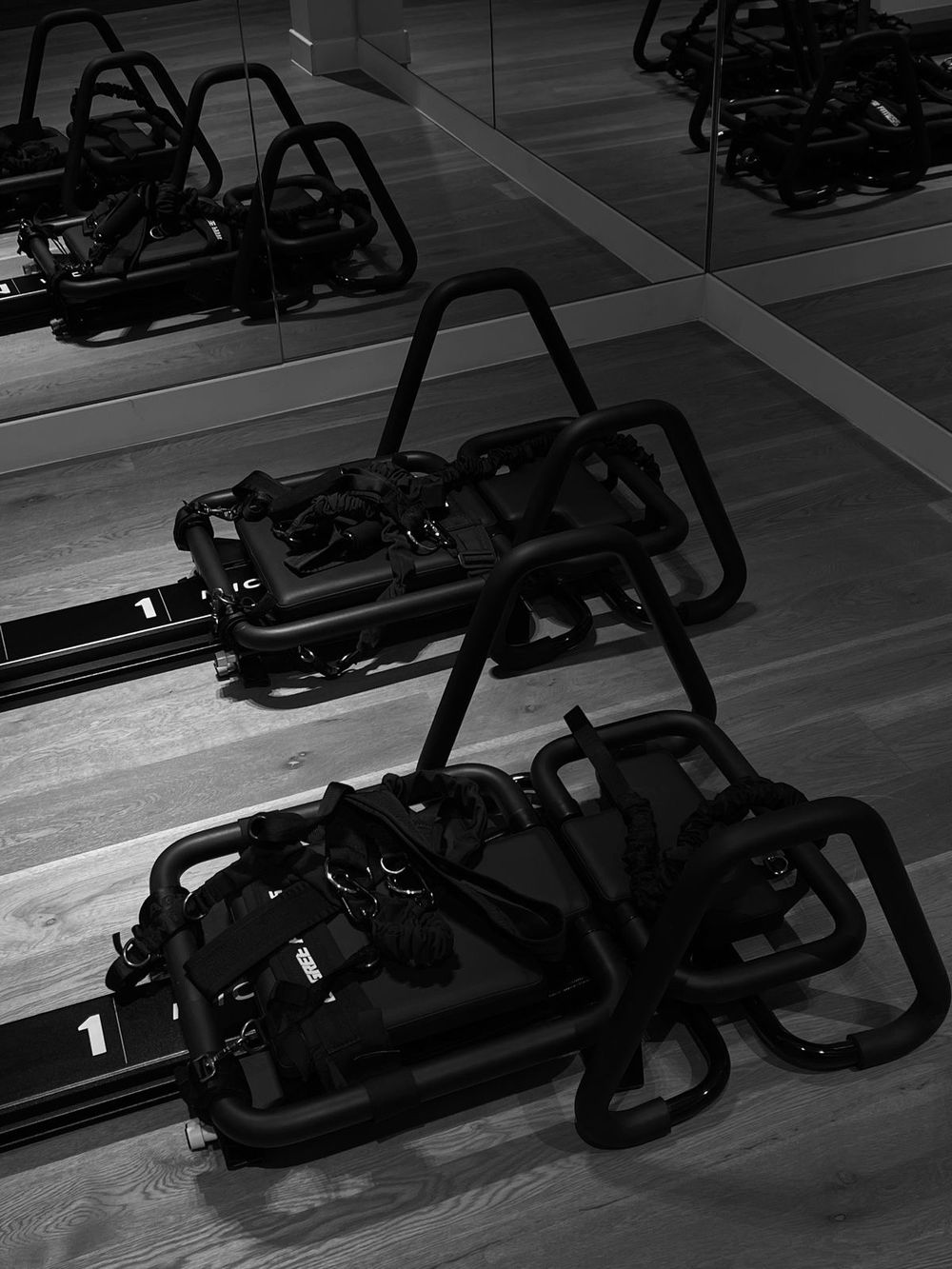 Matériel de Lagree Fitness au studio